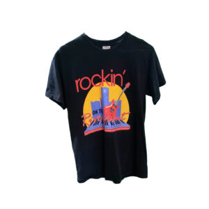「Rockin’ on the Riverfront 2008」バンド・コンサートTシャツ ブラック【バックプリント／ロックフェスティバル】