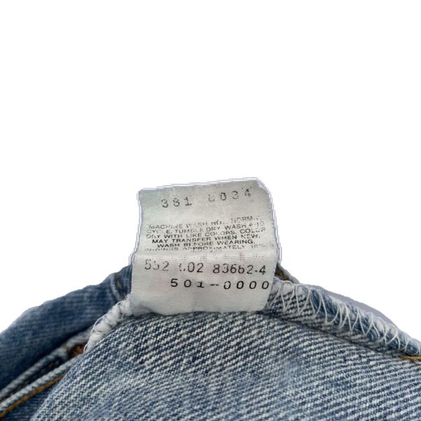 Levi’s 501xx リーバイス501 デニムパンツ W29×L36 1992年 MADE IN USA - 画像 (8)