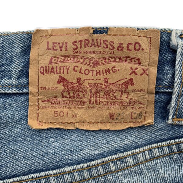 Levi’s 501xx リーバイス501 デニムパンツ W29×L36 1992年 MADE IN USA - 画像 (3)