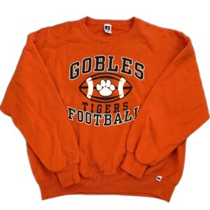 Russell Athletic（ラッセルアスレチック）クルーネックスウェット “GOBLES TIGERS FOOTBALL”／MADE IN MEXICO